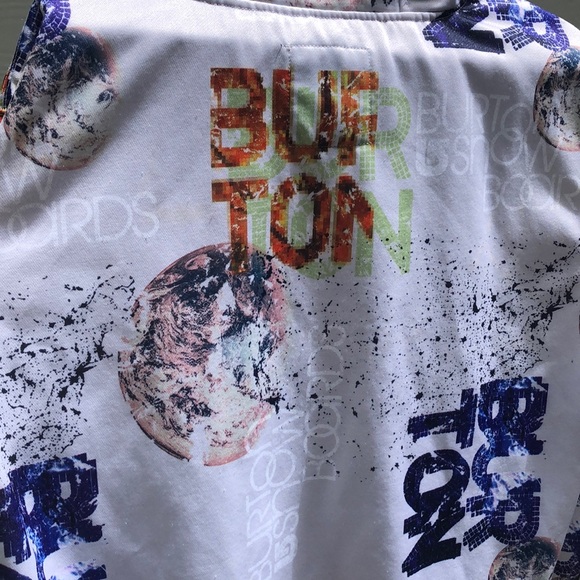 Burton Snowboards Zip-up Hoodie Sweatshirt - Picture 6 of 7